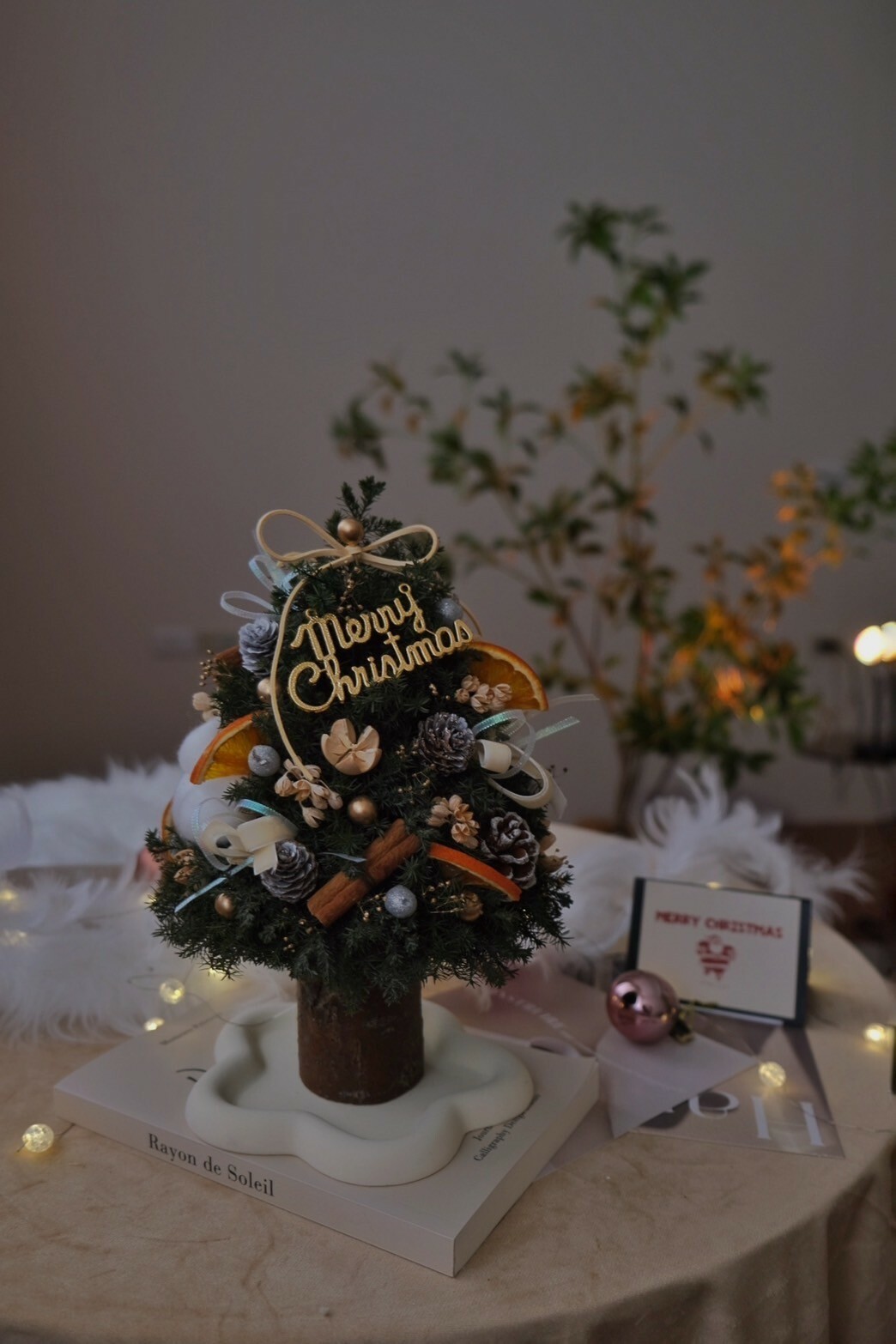 簡約雪松聖誕樹樹 永生聖誕樹