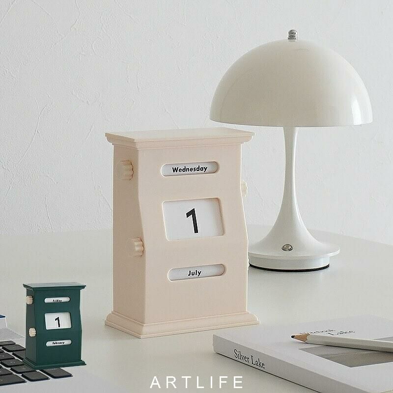 簡約復古萬年曆