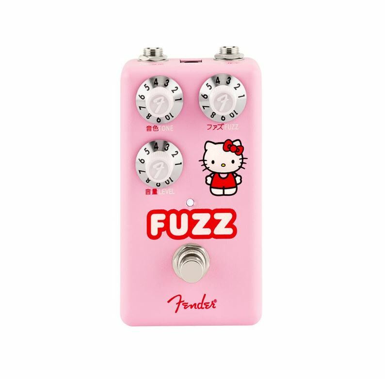 【現貨】Fender HELLO KITTY FUZZ 聯名款效果器 公司貨【宛伶樂器】