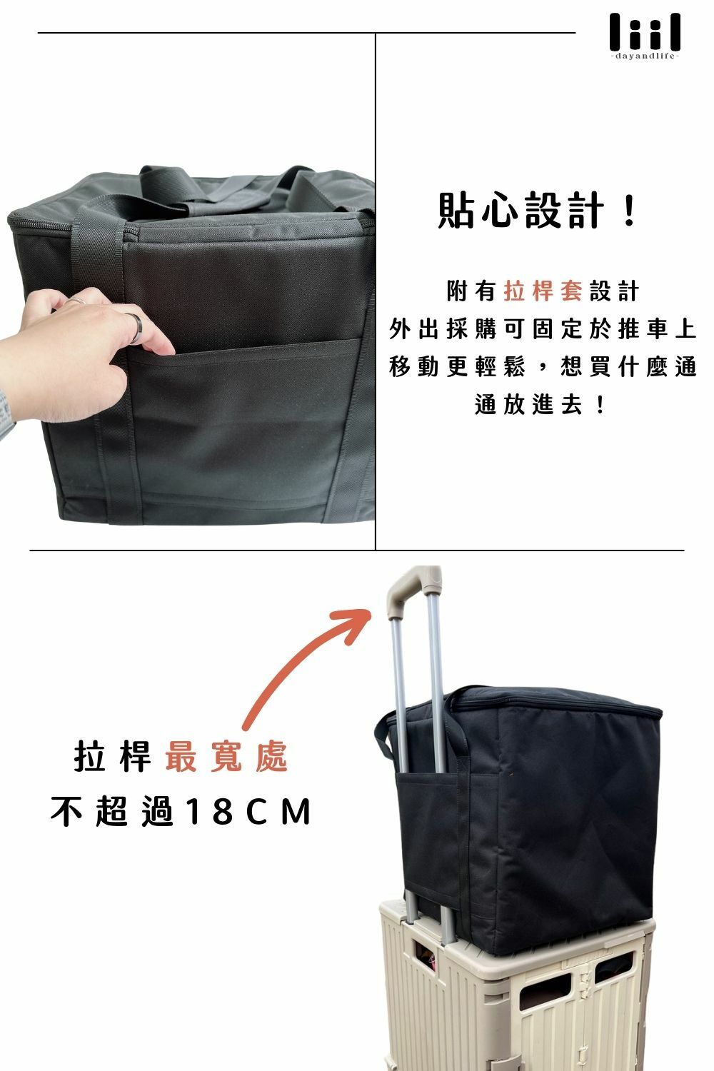 理理包liil-How好吃巨大保溫保冷野餐袋_保溫/保冷 效果可達 6-8 小時