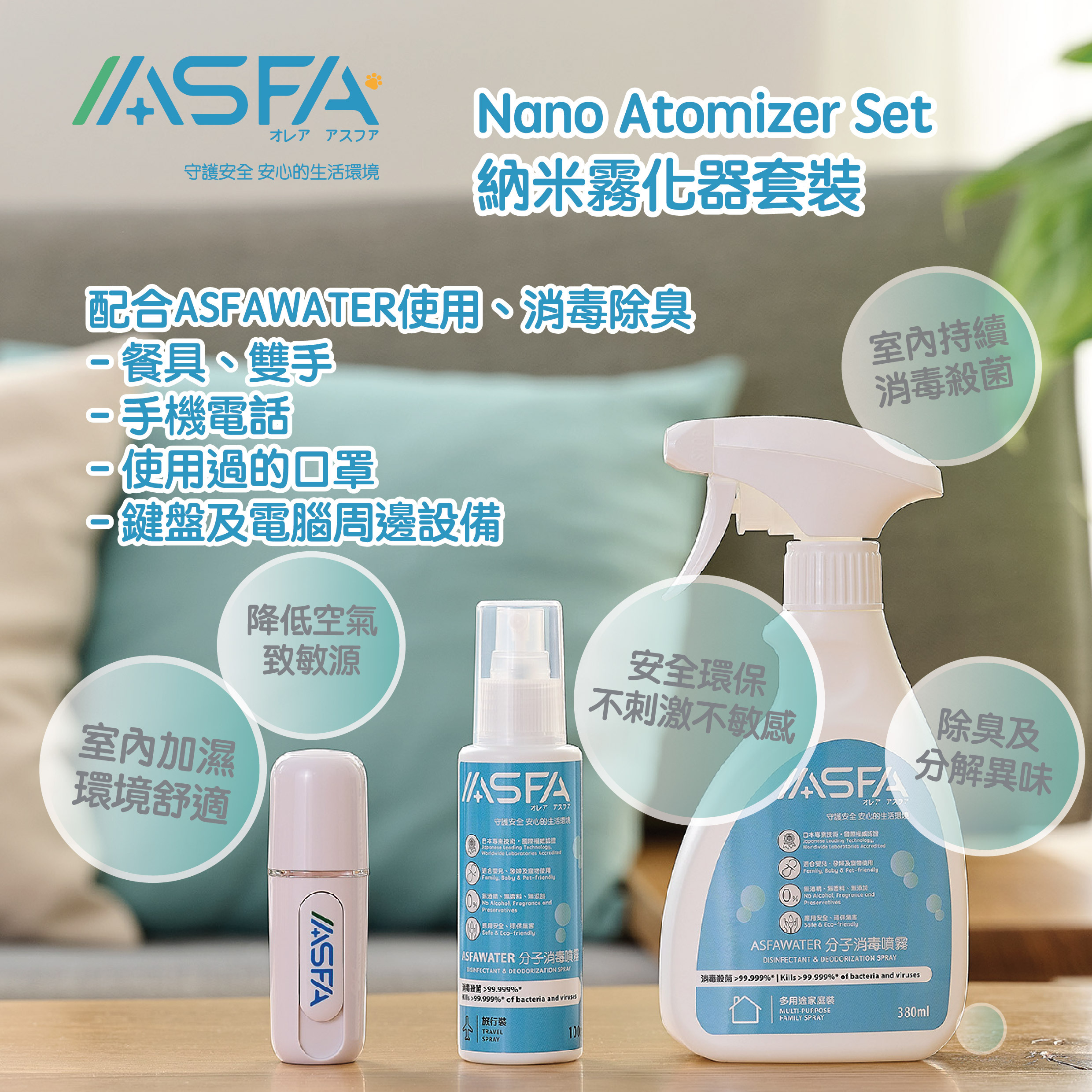 納米霧化器套裝