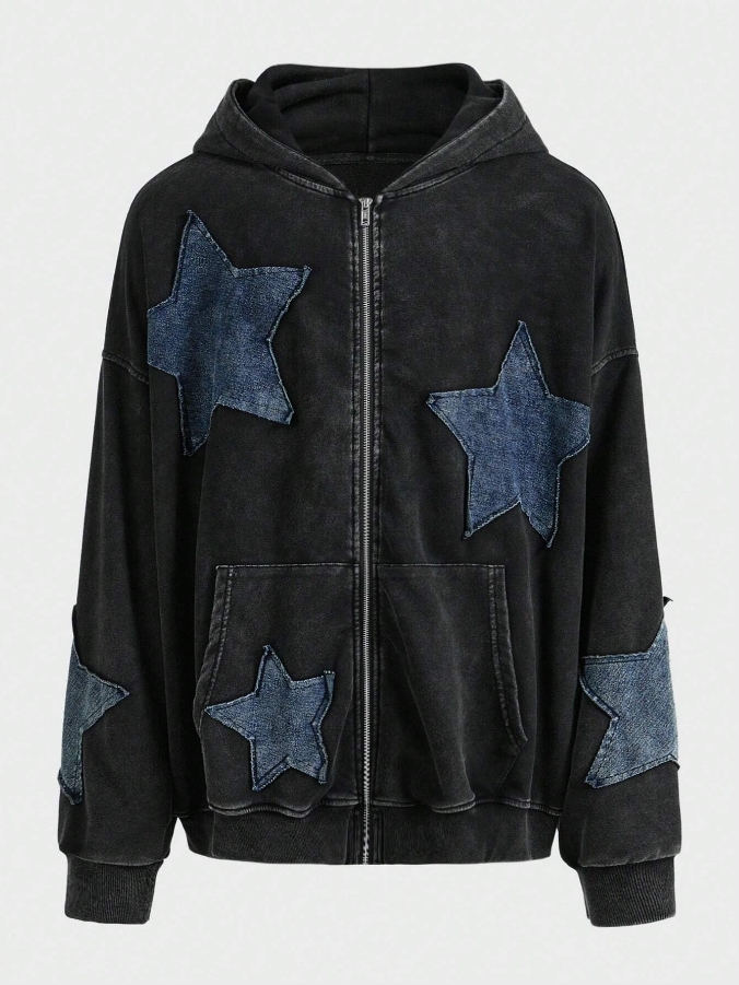 KADMAX大尺碼-秋冬長袖帽外套〈CATW2461〉