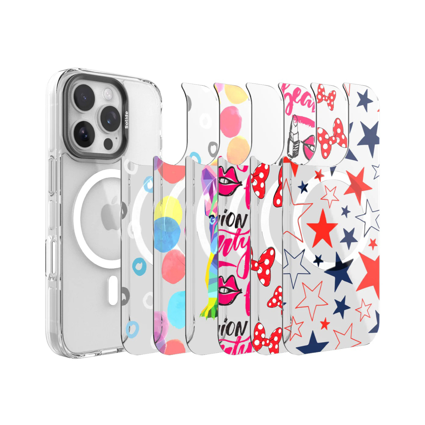 SOLiDE 天使水晶 & 天使衣裳 防摔磁吸手機殼 for iPhone 16