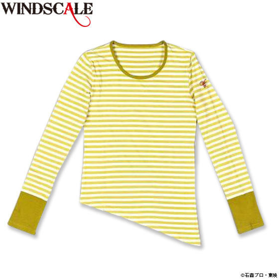 220732 Pbandai 預訂2025/1月 仮面ライダーW　WIND SCALE　フィリップ長袖Tシャツ（ボーダー）