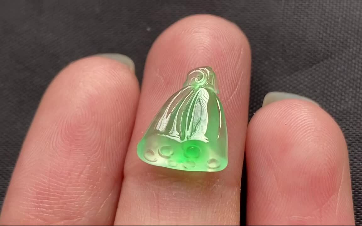 翡翠木那陽綠蓮蓬,天然翡翠A玉, 緬甸玉, Jade, Jadeite