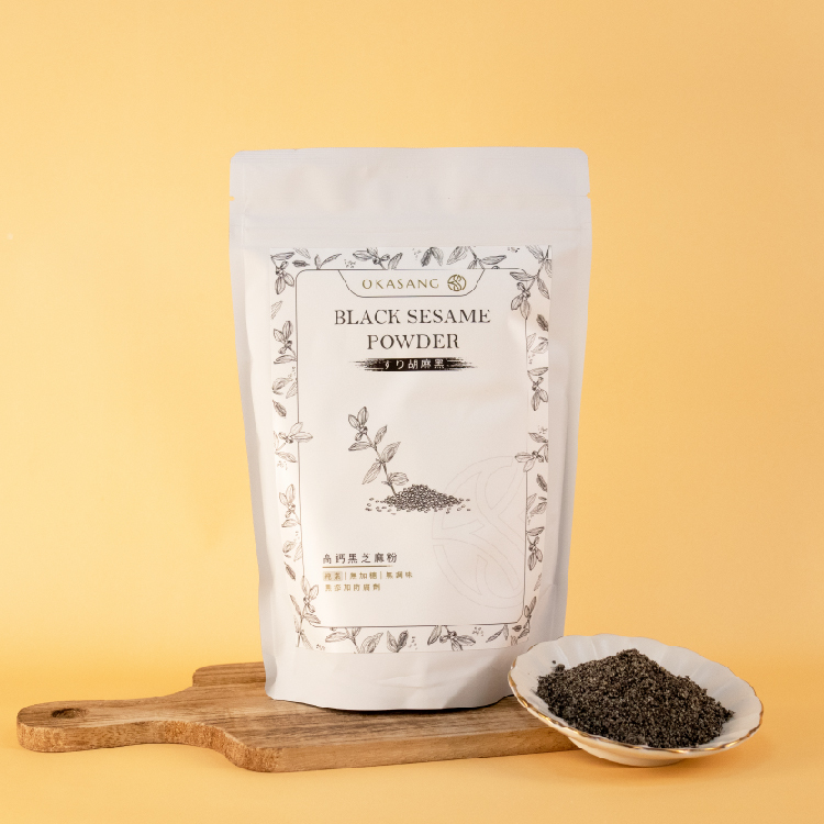 高鈣黑芝麻粉(無加糖) | 100%純天然無添加｜O卡桑養生飲