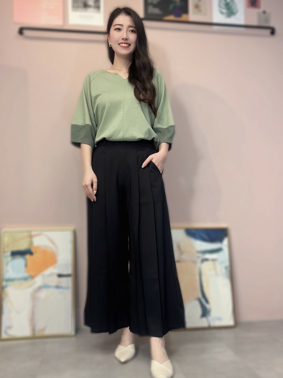 女王寬褲