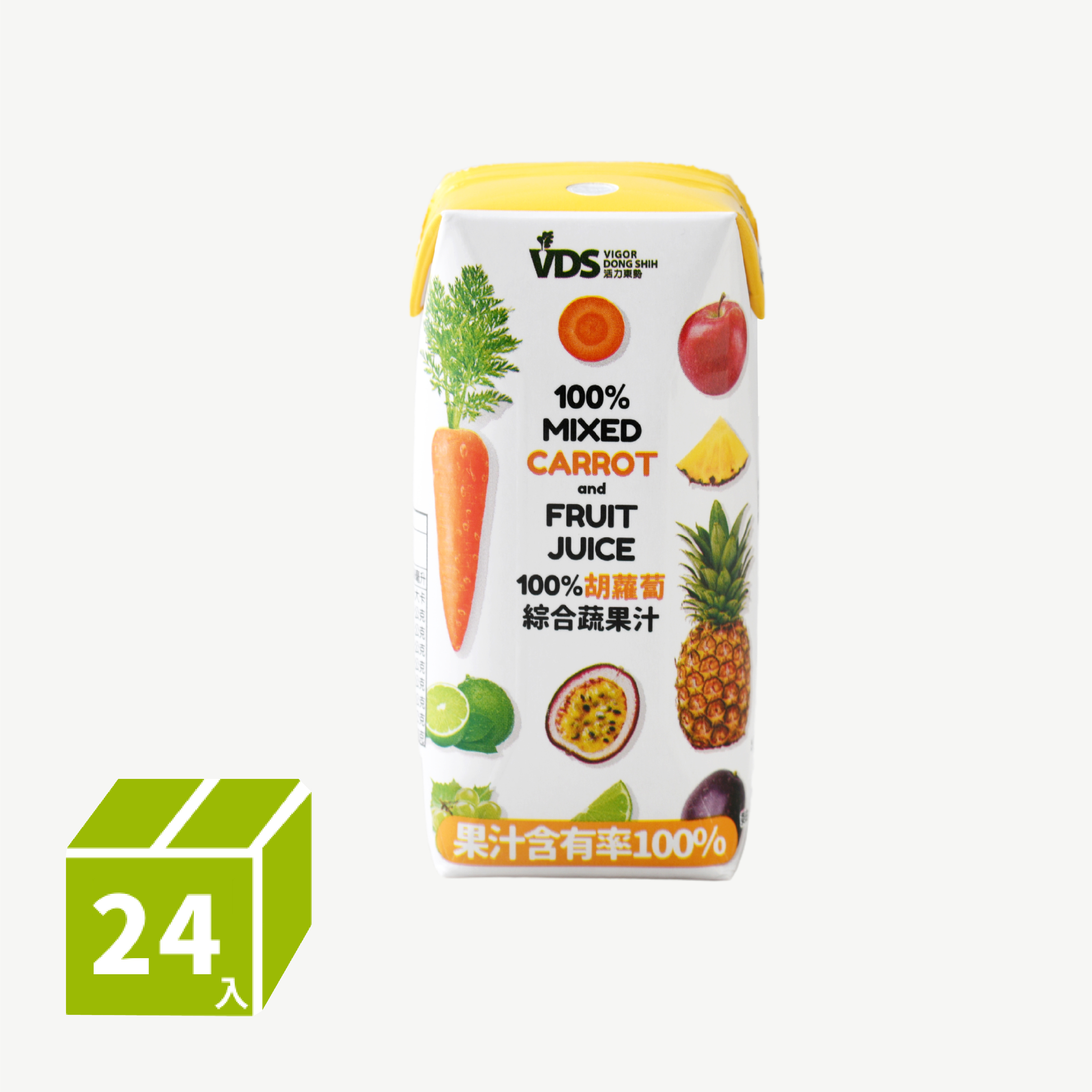 【夏季新品】利樂包|胡蘿蔔綜合蔬果汁