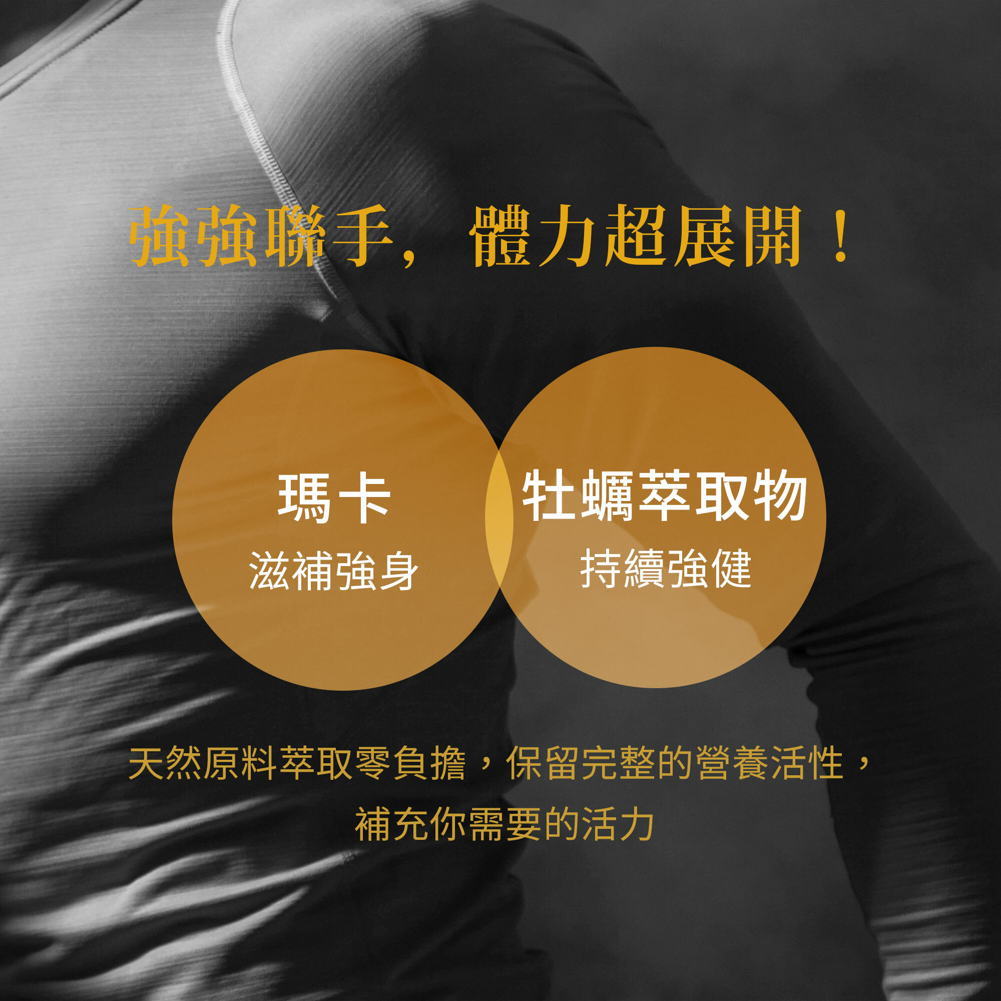 牡蠣瑪卡活性膠囊