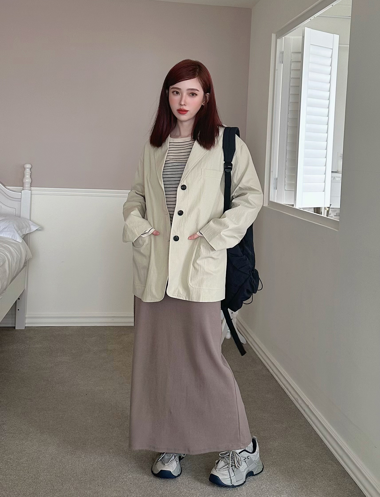 質感休閒西裝外套