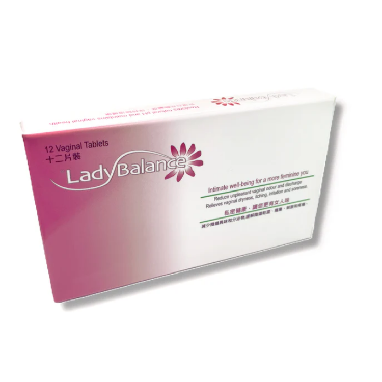 LadyBalance® 益生元陰道片劑