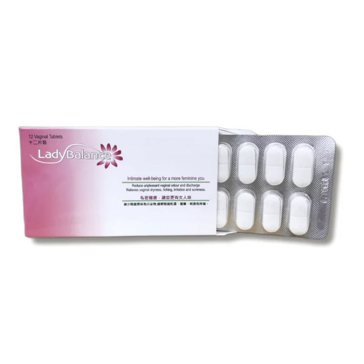 LadyBalance® 益生元陰道片劑