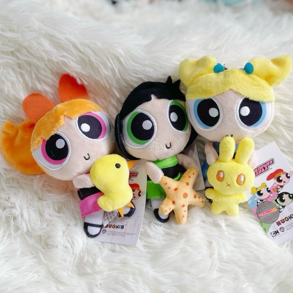 飛天小女警 抱玩偶 吊飾 毛絨掛飾 鑰匙圈 華納正版授權