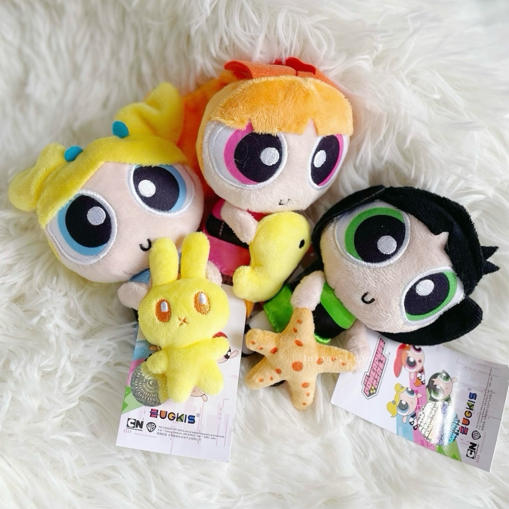 飛天小女警 抱玩偶 吊飾 毛絨掛飾 鑰匙圈 華納正版授權