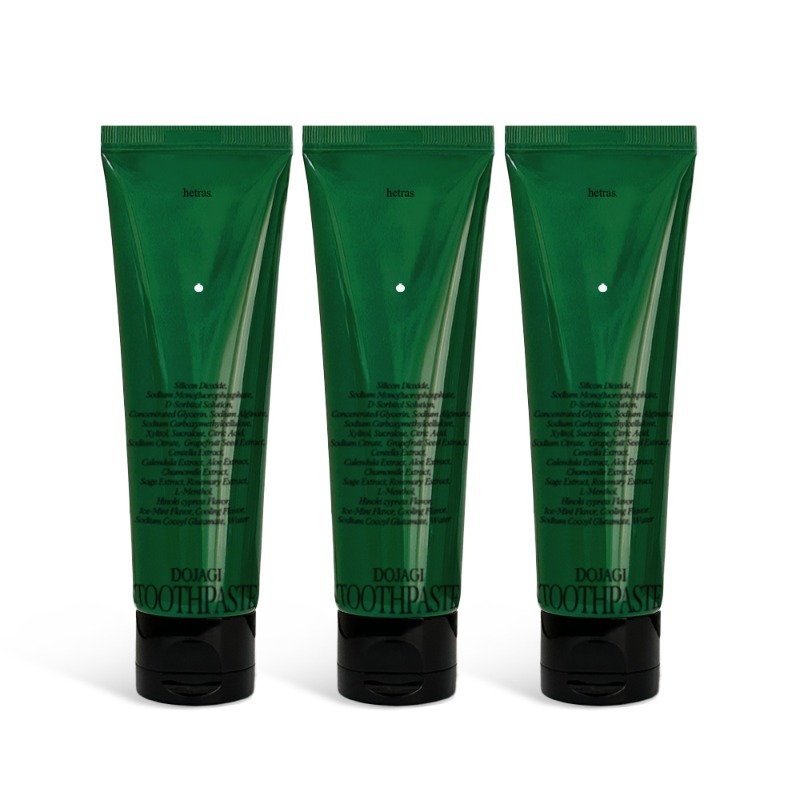[SPECIAL OFFER] hetras Dojagi Toothpaste 100g [Official Triple Planning Set]