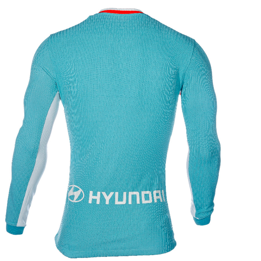 2024 Atletico Madrid Player Issue LS Away Shirt with Nameset & Patch