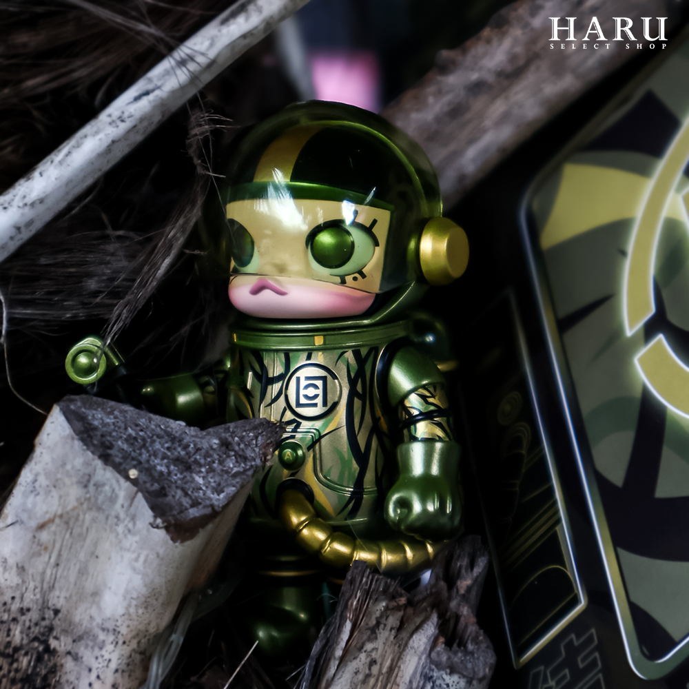 POPMART 泡泡瑪特 MEGA SPACE MOLLY X CLOT 凝結集團 400% 100% 公仔 荊棘 陳冠希 蘆薈綠荊棘 粉紫綠荊棘 黑荊棘 發光公仔