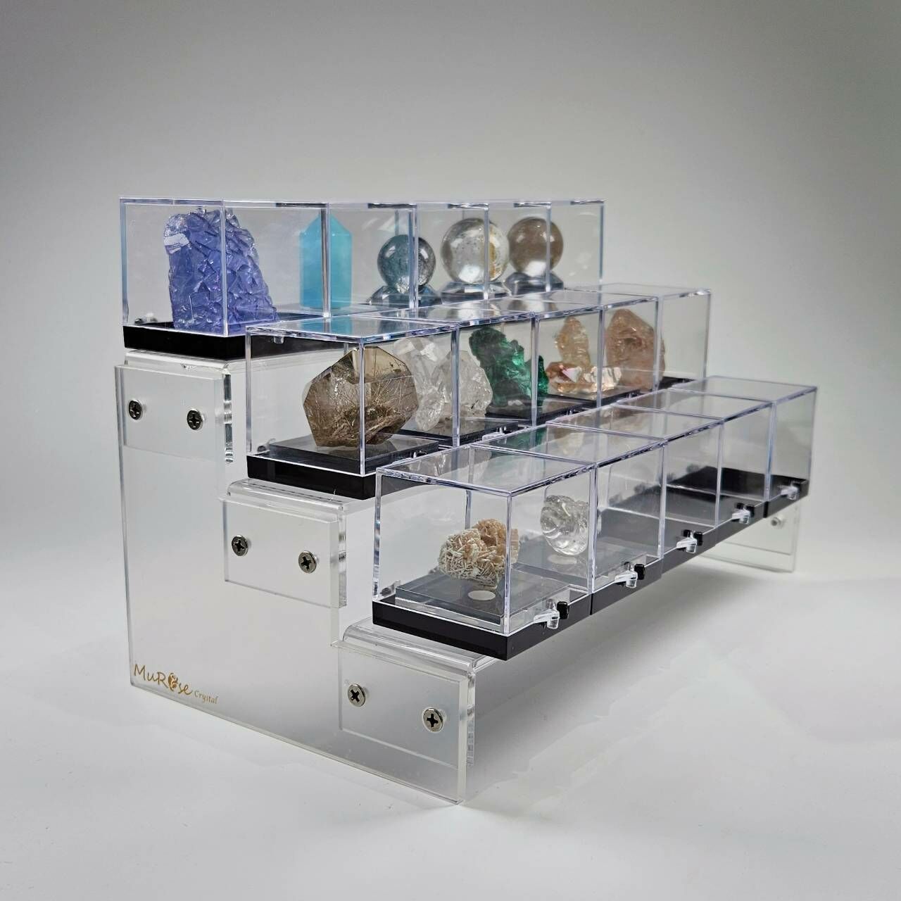 礦礦盒三層展示架