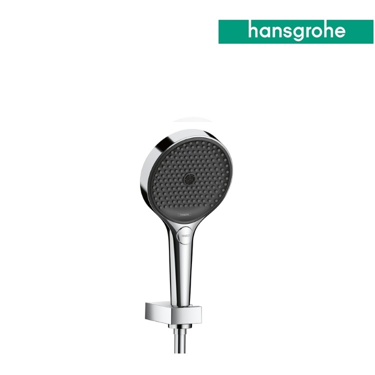 hansgrohe Rainfinity 26851, -000 Shower holder 130 3jet with shower hose