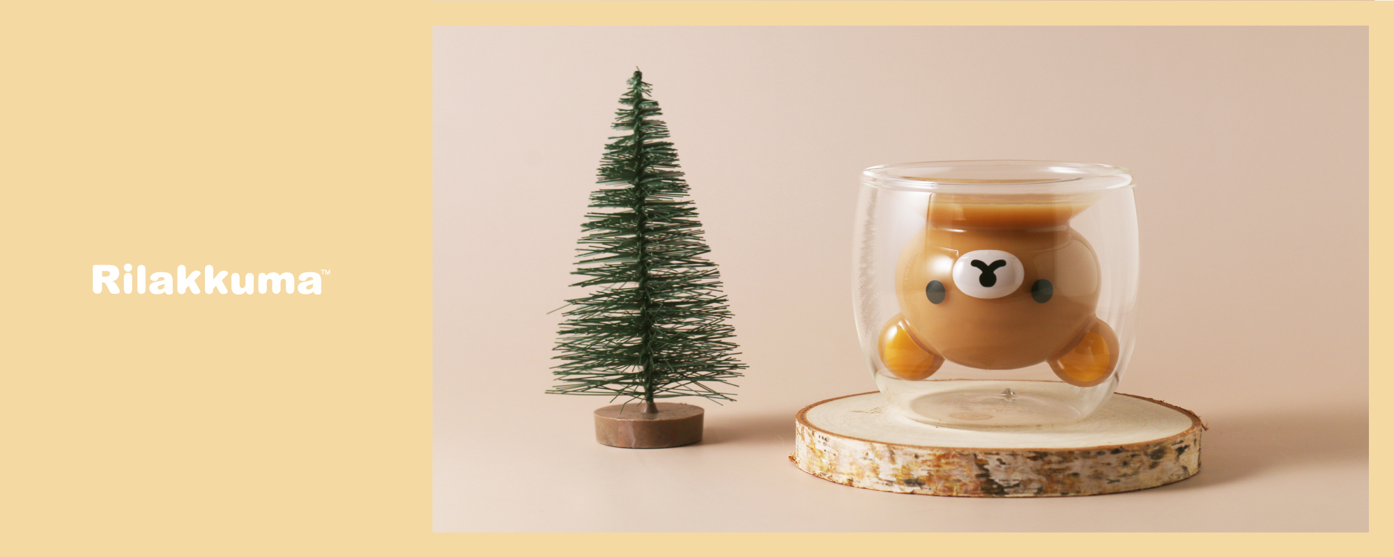 好玻goodglas_拉拉熊 雙層玻璃杯客製