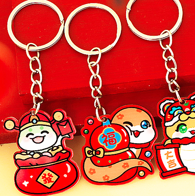 新年掛件鑰匙圈 A2813