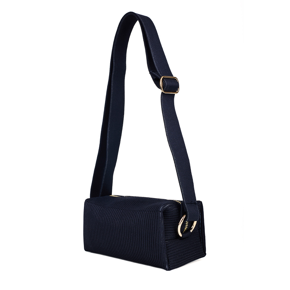 MY4087豎條小方包 | MY1240111 | 黑