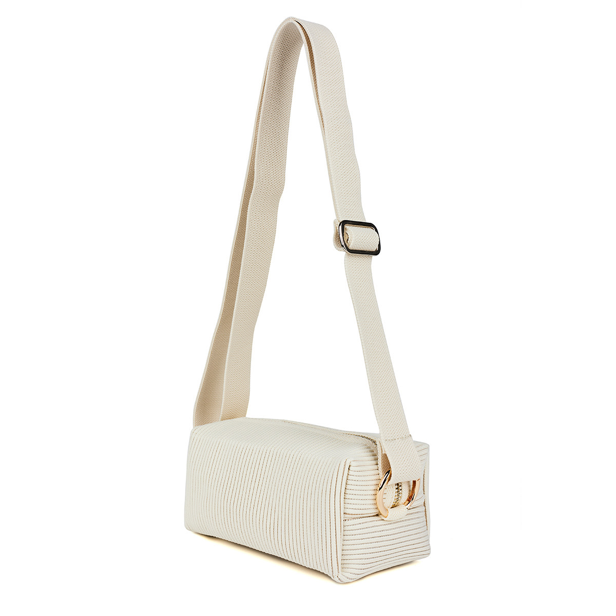 MY4087豎條小方包 | MY1240111 | 白