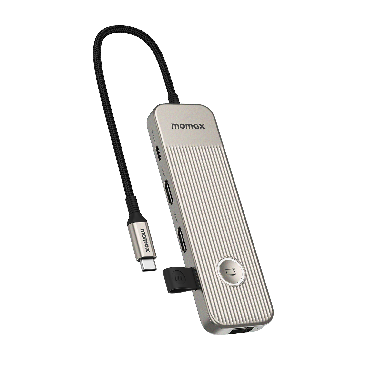 Momax 1-Link Multifunctional docking station 多功能擴展塢 9-in-1 DH19L