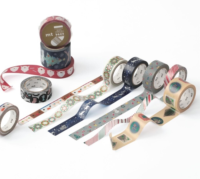日本mt．2024聖誕系列 和紙膠帶 共八款