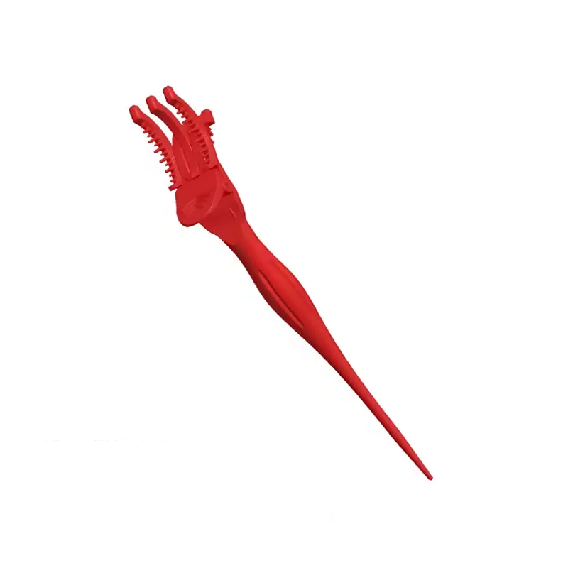 邱神奇燙髮上捲梳(紅)