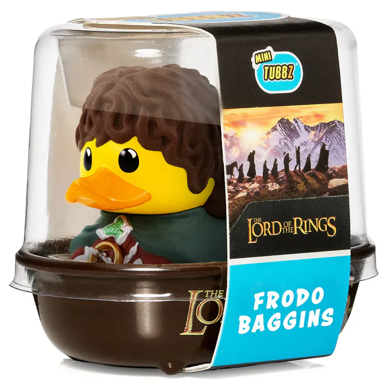 TUBBZ - 2吋潮流浴缸迷你鴨 魔戒 佛羅多