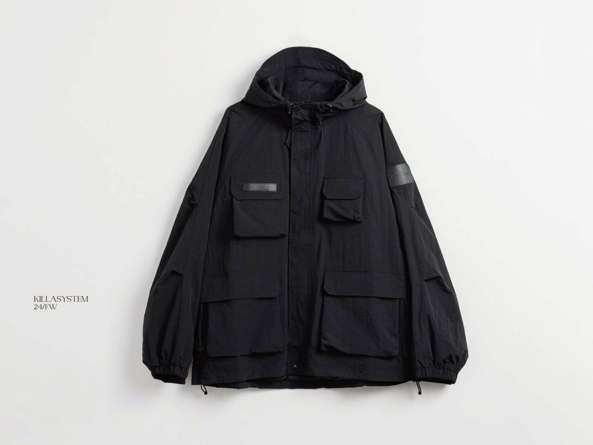 KILLASYSTEM 24F/W WATER PROOFER WINDBREAKER JACKET