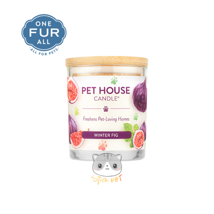 ONE FUR ALL Winter Fig Pet House Candles 8.5oz