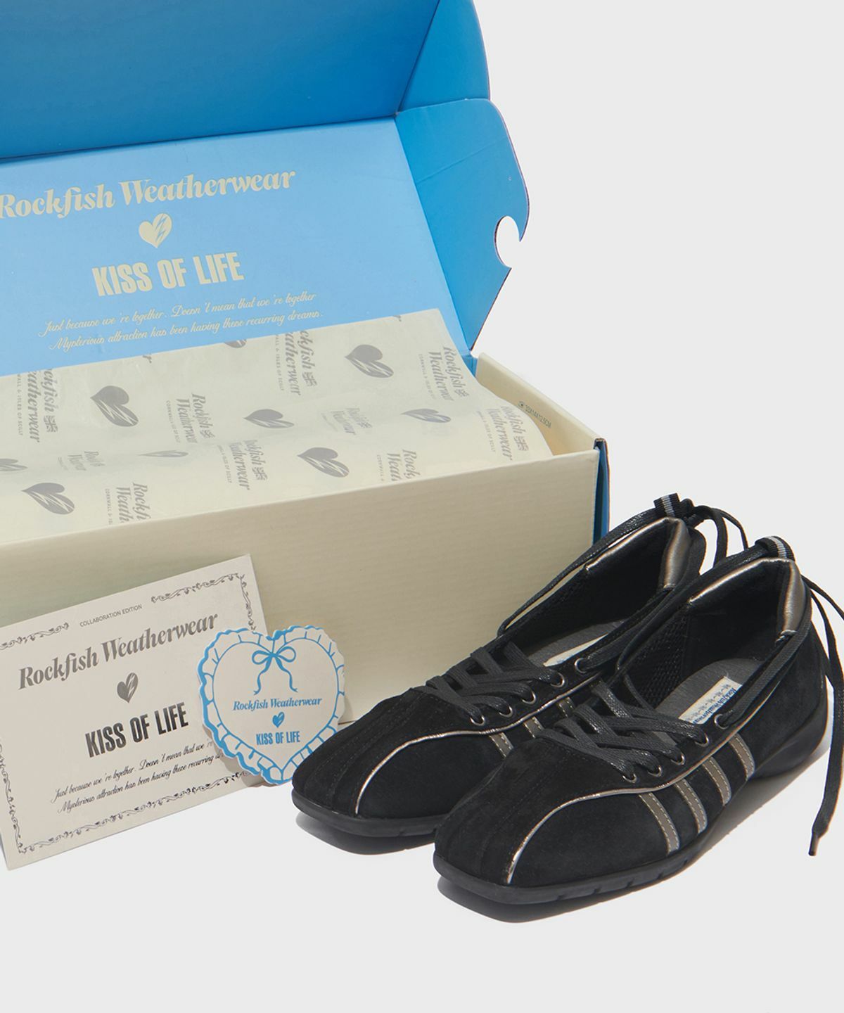 x Kiss Of Life] Bliss Laceup Sneakers