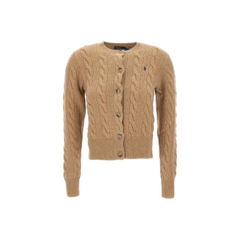 POLO RALPH LAUREN 羊毛羊絨開襟外套