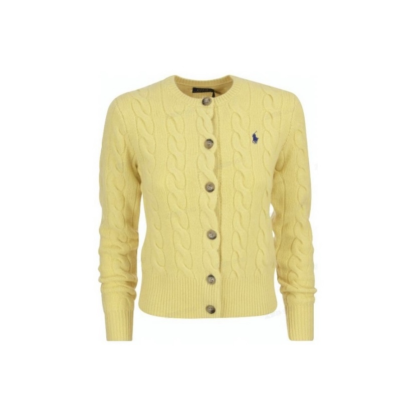 POLO RALPH LAUREN 羊毛羊絨開襟外套