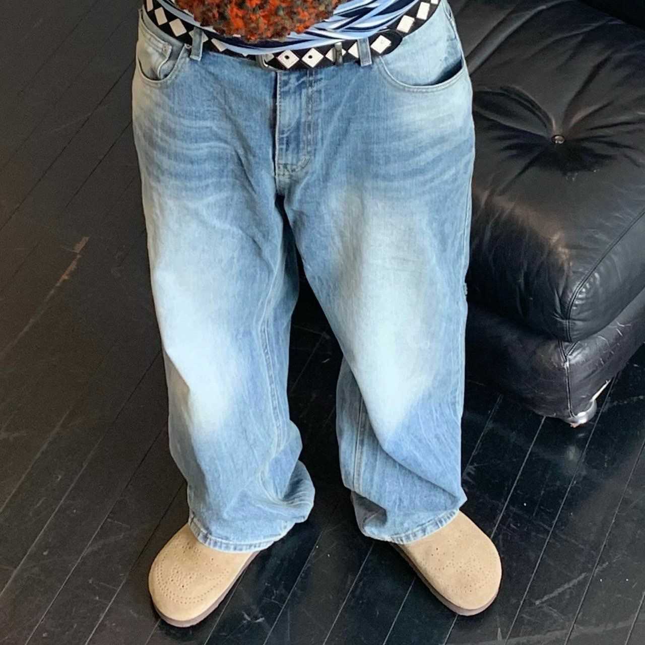 洗水鬆身牛仔褲 OREO-083P