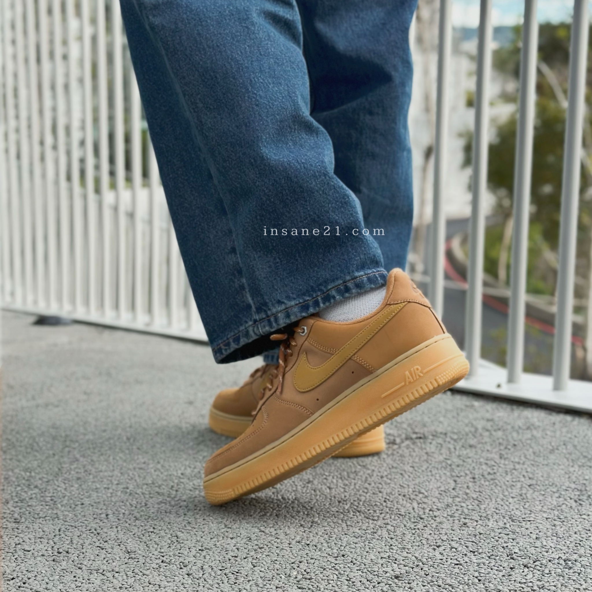 NIKE AIR FORCE 1 LOW "WHEAT FLEX" 空軍 小麥色 大地色 咖啡 卡其 男鞋 CJ9179-200