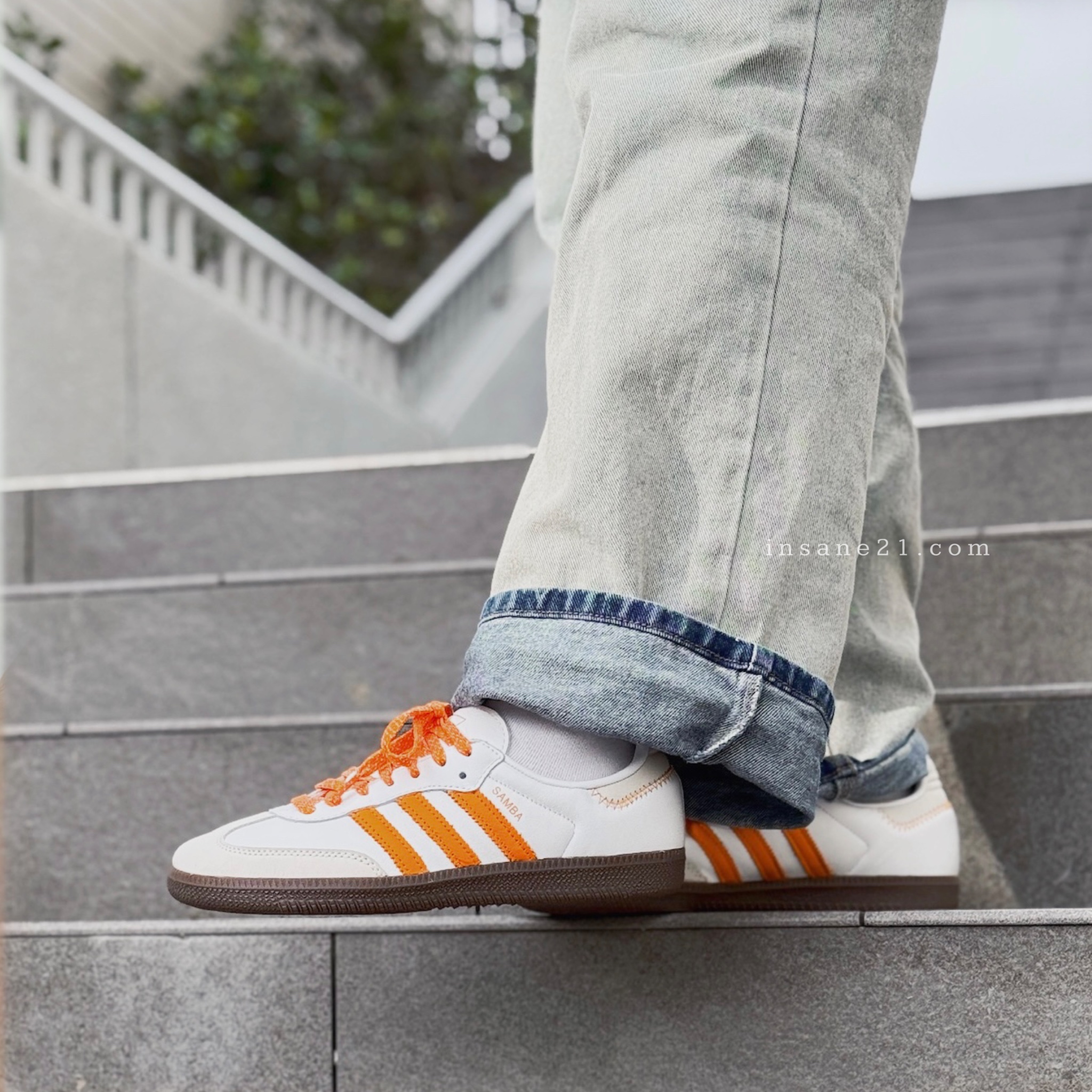 ADIDAS SAMBA OG 亮橘色 焦糖底 女鞋 亮色系 愛迪達 IE6521