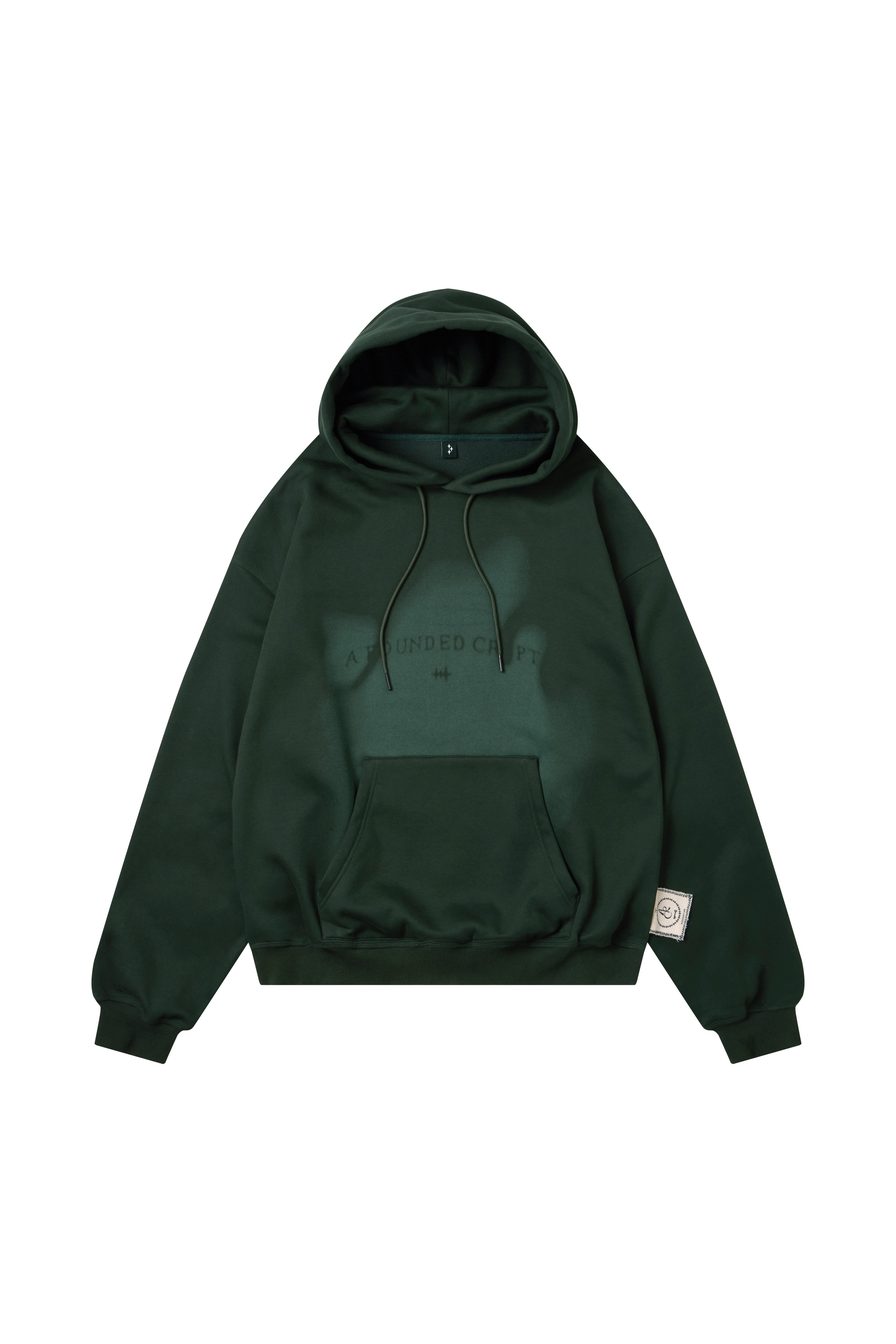 VINTAGE LOGO HOODIE - BRITISH GREEN