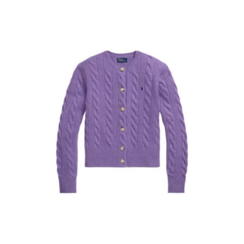 POLO RALPH LAUREN 羊毛羊絨開襟外套