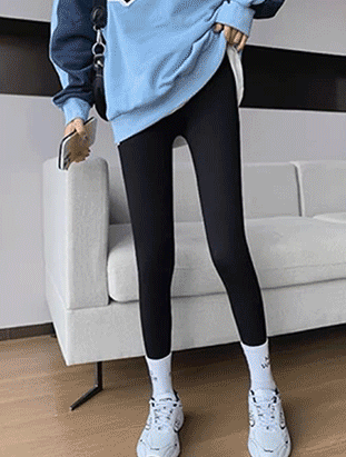 ᴴᴼᵀ ▸▸店長推薦◃◃ 秋冬新款/包腹中高腰鯊魚褲 MANIFEST正韓🇰🇷