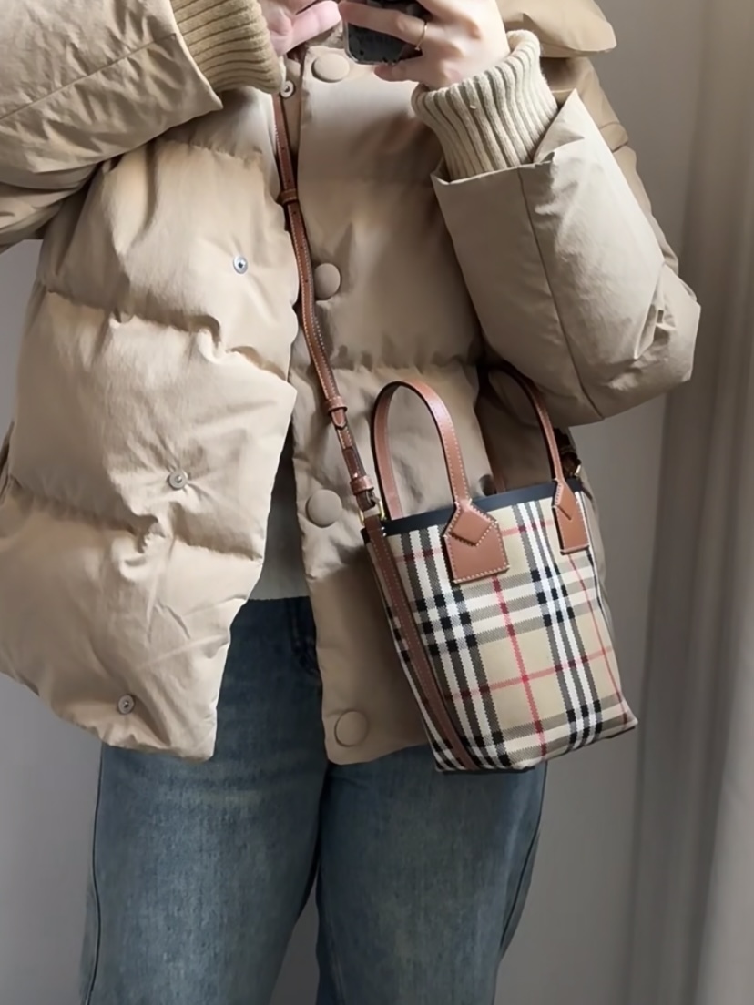 BURBERRY 迷你London托特袋