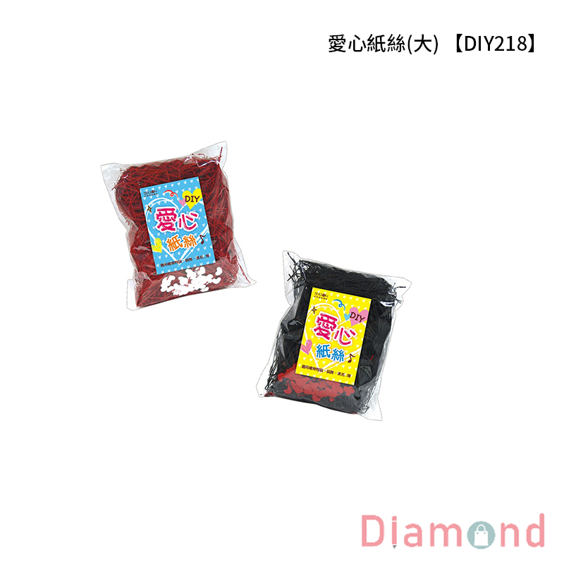 四季紙品 愛心紙絲(大)  【DIY218】