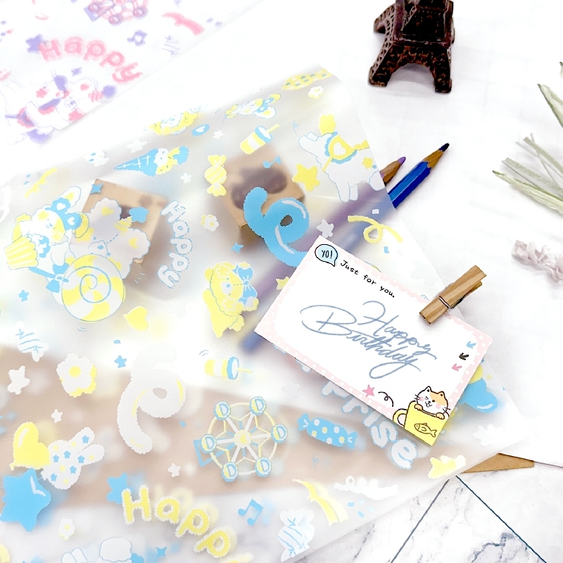 四季紙品 摺底禮物袋(大)  5入/包【BC4514】