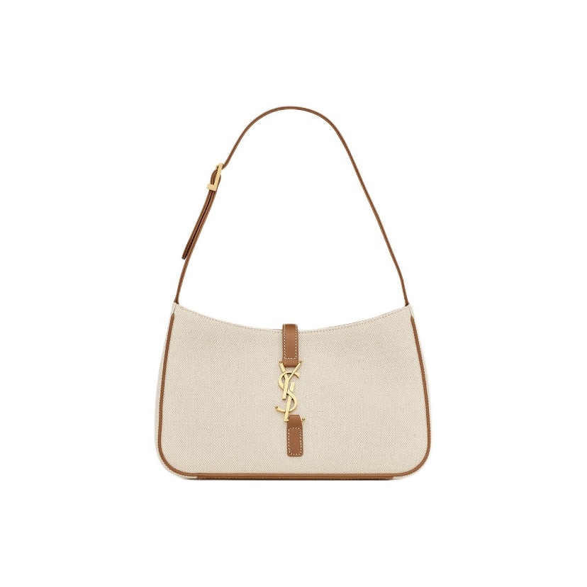 SAINT LAURENT YSL LE 5 À 7 原色與磚色 Hobo 袋