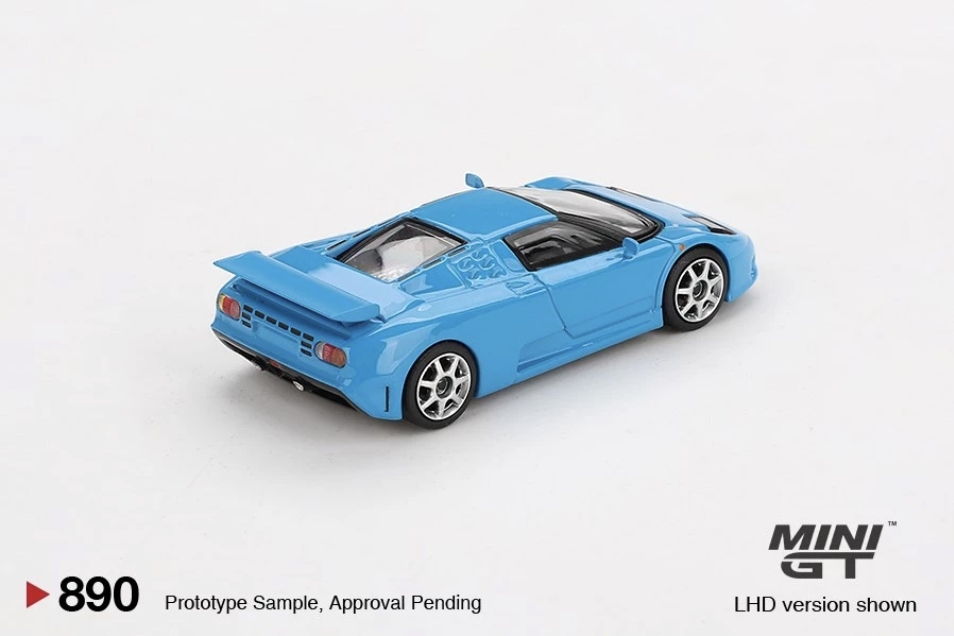 【預訂】Mini GT #890 Bugatti EB110 Super Sport  Blu  Bugatti