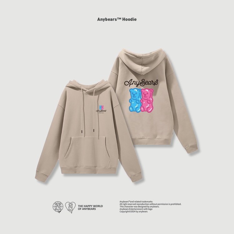 ANYBEARS® Hoodie OG BEAR OG熊帽T