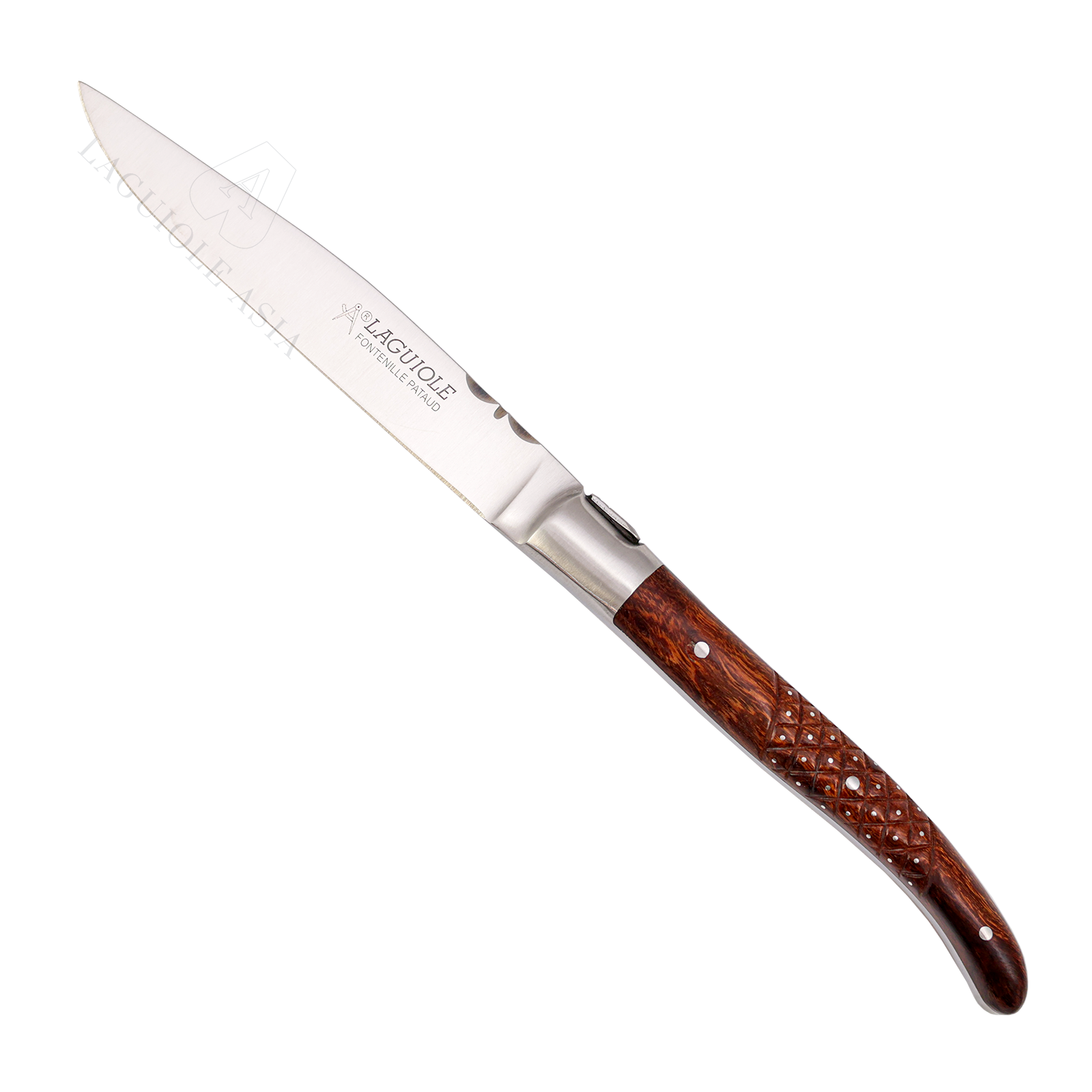 FONTENILLE PATAUD ⋆ Ironwood Laguiole Steak Knives