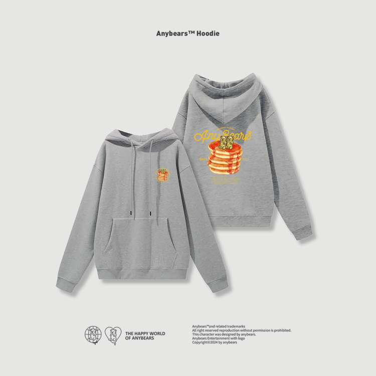 ANYBEARS® Hoodie Pancake BEAR 鬆餅熊帽T